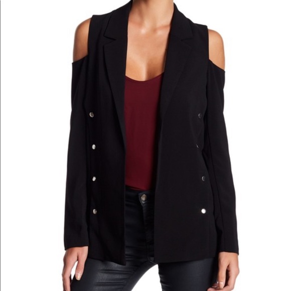 cold shoulder jacket